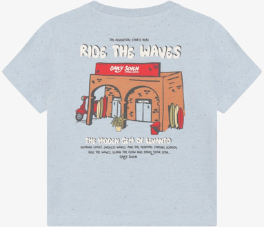 jongens t-shirt Blauw - 128