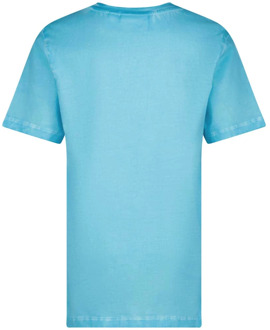 jongens t-shirt Blauw - 140