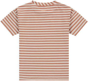 jongens t-shirt Brique - 110