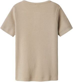 jongens t-shirt Ecru - 104