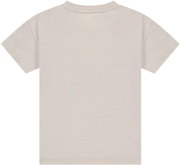 jongens t-shirt Ecru - 116