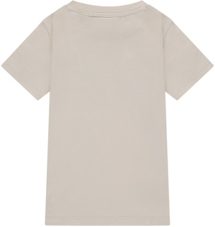 jongens t-shirt Ecru - 134