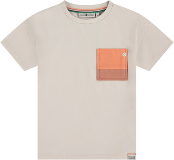 jongens t-shirt Ecru - 98