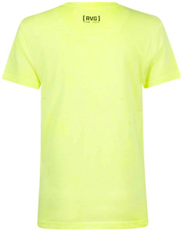 jongens t-shirt Fel geel - 152-158