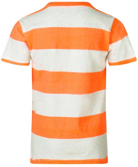 jongens t-shirt Fel oranje - 128-134