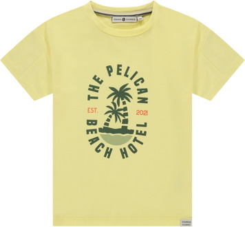 jongens t-shirt Geel - 122