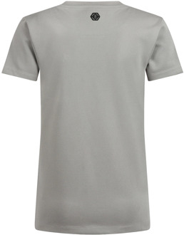 jongens t-shirt Grijs - 116-122