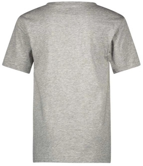 jongens t-shirt Grijs melee - 104