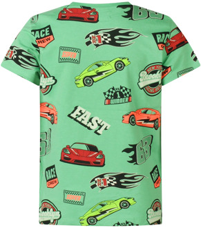 jongens t-shirt Groen - 116-122