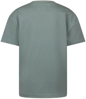jongens t-shirt Licht groen - 116-122