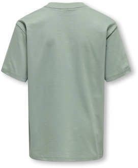 jongens t-shirt Licht groen - 122-128