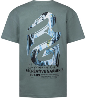 jongens t-shirt Licht groen - 140-146