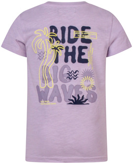 jongens t-shirt Lila - 152-158