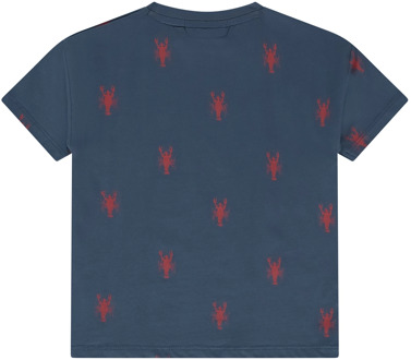 jongens t-shirt Marine - 122