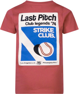 jongens t-shirt Mauve - 152-158