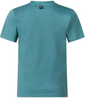 jongens t-shirt Petrol - 140-146