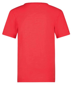 jongens t-shirt Rood - 104