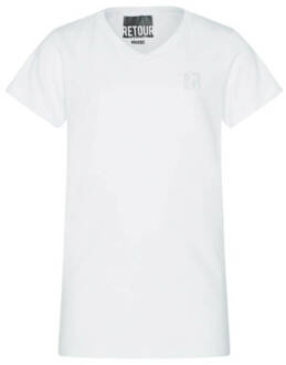 Jongens T-shirt - White - Maat 128