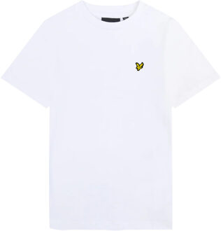 jongens t-shirt Wit - 122-128