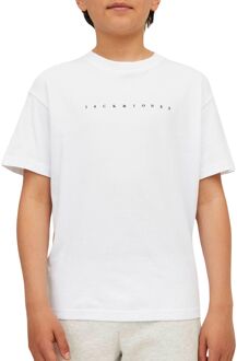 jongens t-shirt Wit - 176