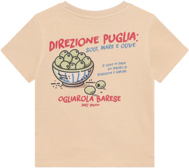 jongens t-shirt Zand - 110