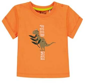 Jongens T-shirt, zon. orange Oranje - 56