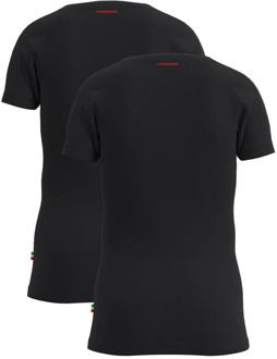 jongens t-shirt Zwart - 110-116