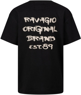 jongens t-shirt Zwart - 176