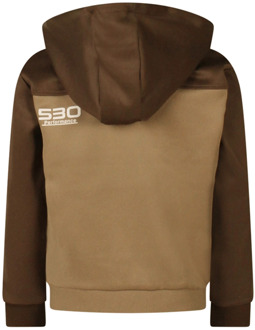 jongens vest Bruin - 152-158