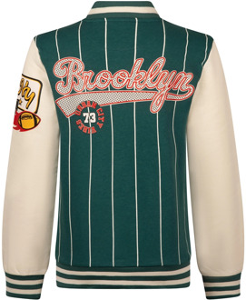 jongens vest Donker groen - 128-134