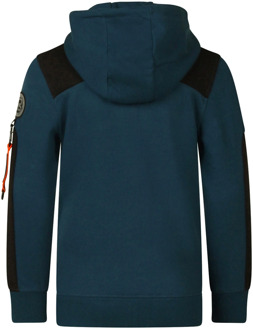 jongens vest Petrol - 116-122