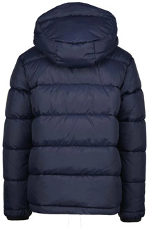 jongens winterjas Blauw - 110