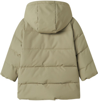 jongens winterjas Groen - 110