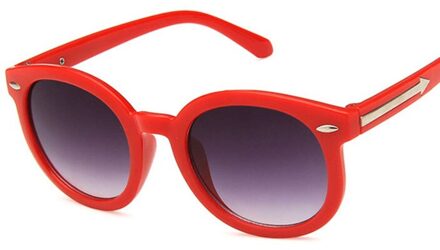 Jongens Zonnebril Classic Brand Plein Frame Childrene Zonnebril Anti-Uv Goggle Kids Brillen Voor Meisjes Gafas Rood