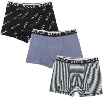 Jongensboxershort NICCE Carlino 3 Pack in Multi kleur Veelkleurig - 11-12J / 146-152cm