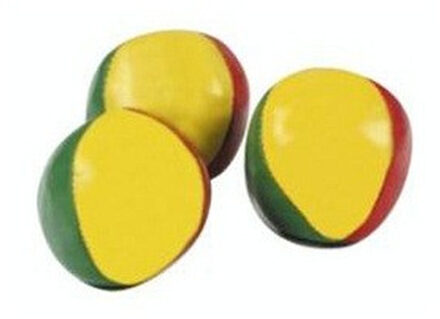 Jongleerballen - 27x stuks - gekleurd - 5 cm - jongleren - spel - ballengooien
