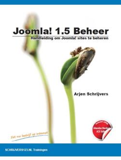 Joomla! 1.5 Beheer - Boek Arjen Schrijvers (9081644513)