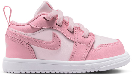 Jordan 1 Low Babyschoenen - Rood - Maat 25 - Mesh/Synthetisch Red
