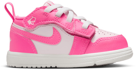 Jordan 1 Low Babyschoenen - Rood - Maat 27 - Leer, Textil Red