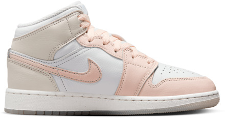 Jordan 1 Low Kindersneakers - Wit - Maat 38.5 - Leer White