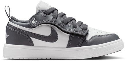 Jordan 1 Low Peuterschoenen - Grijs - Maat 34 - Mesh/Synthetisch Grey