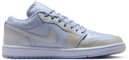 Jordan 1 Low Sneakers Dames - Grijs - Maat 41 - Mesh/Synthetisch Grey