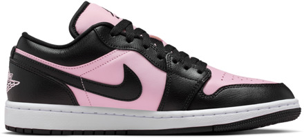 Jordan 1 Low Sneakers Dames - Rood - Maat 38.5 - Mesh/Synthetisch Red