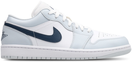 Jordan 1 Low Sneakers Heren - Blauw - Maat 41 - Leer Blue