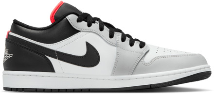 Jordan 1 Low Sneakers Heren - Grijs - Maat 47.5 - Mesh/Synthetisch Grey