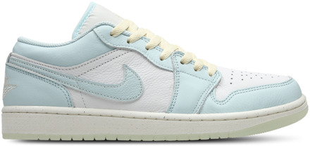 Jordan 1 Low Sneakers Heren - Groen - Maat 43 - Leer Green