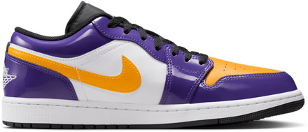 Jordan 1 Low Sneakers Heren - Paars - Maat 45 - Mesh/Synthetisch Purple