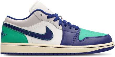 Jordan 1 Low Sneakers Heren - Wit - Maat 44.5 - Leer White