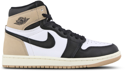 Jordan 1 Retro Sneakers Dames - Bruin - Maat 38.5 - Leer Brown