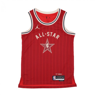 Jordan 2024 All Star Curry Jersey Jordan , Red , Heren - Xl,M,Xs